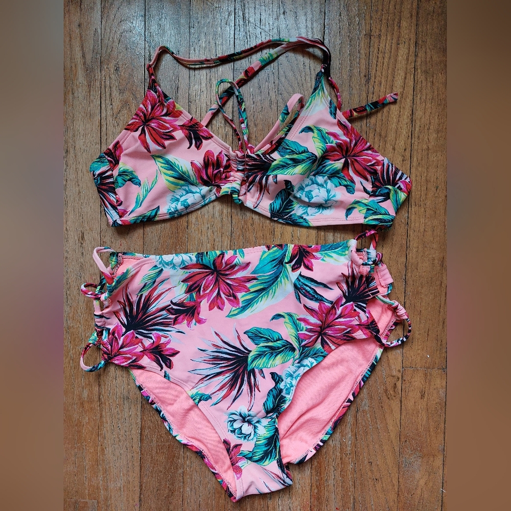 Tropical Floral Bikini Set